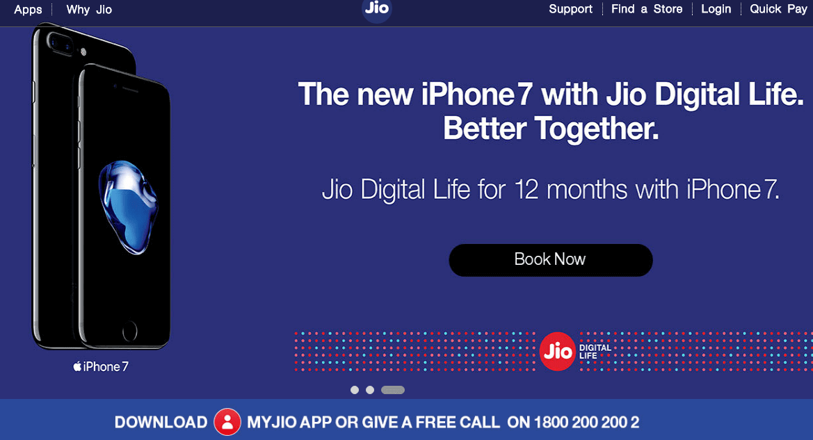 reliance jio 31 march 2017