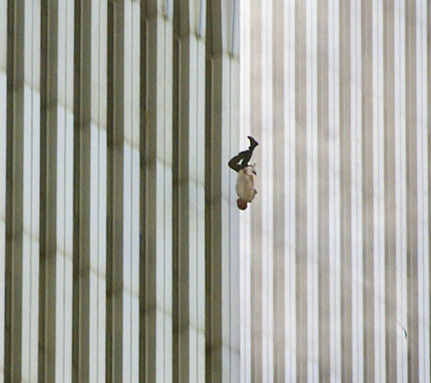 Men jump 9 11 attack 