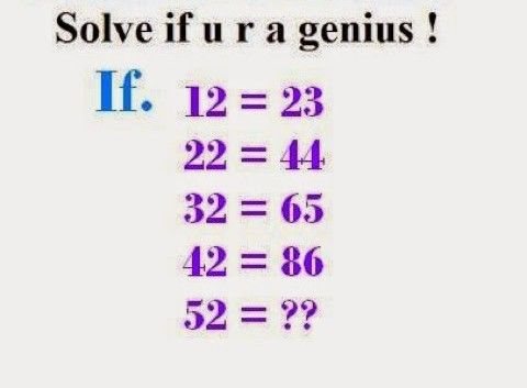 Solve This Maths Puzzle If You are Genius 