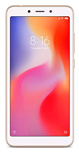 Mi Redmi 6A (Gold, 2GB RAM, 16GB Storage)