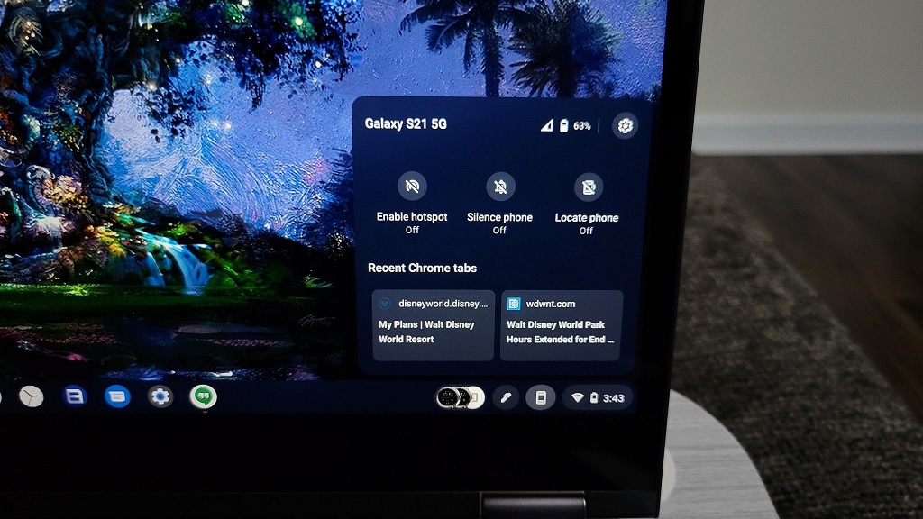 Setting up and using Phone Hub on Chromebook
